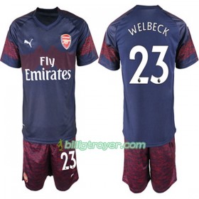 Billige Fotballdrakter Arsenal Danny Welbeck 23 Barn Bortedraktsett 2018/19 Kortermet